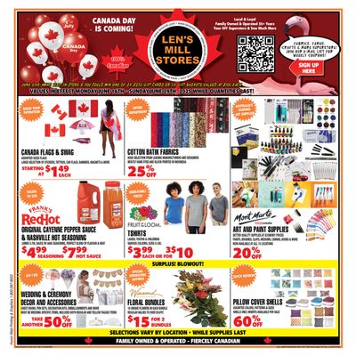 Len's Mill Stores Flyer June 16 to 29