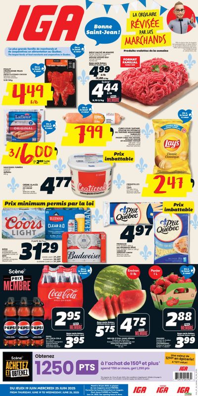 IGA (QC) Flyer June 19 to 25