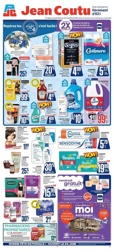 Jean Coutu Flyer June 19 to 25