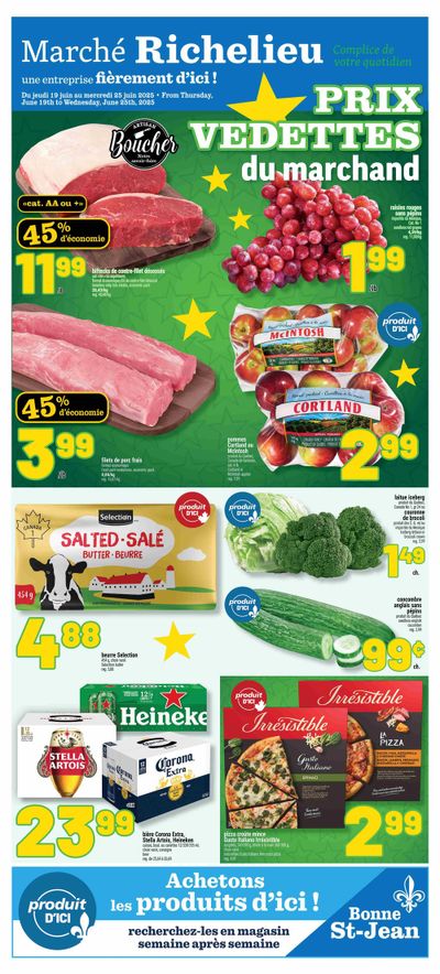 Marche Richelieu Flyer June 19 to 25