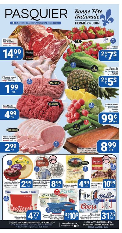 Pasquier Flyer June 19 to 25