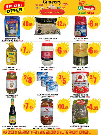 Al-Salam Supermarket Flyer June 17 to 23