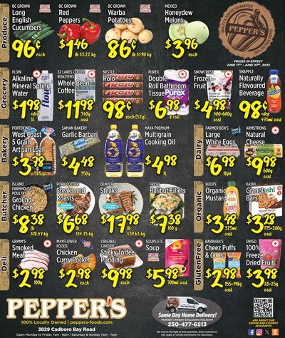 Pepper's Foods Flyer June 17 to 23