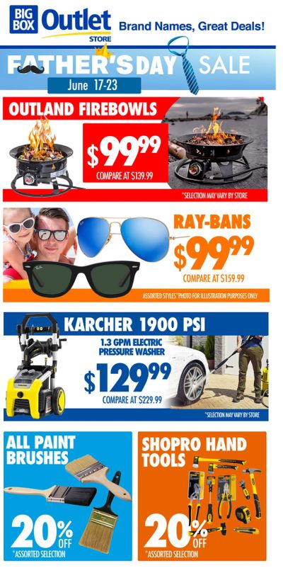Big Box Outlet Store Flyer June 17 to 23