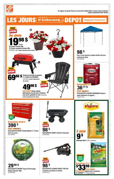 Home Depot (QC) Flyer June 19 to July 2
