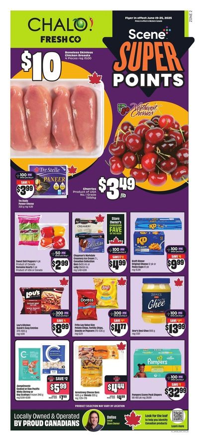 Chalo! FreshCo (West) Flyer June 19 to 25