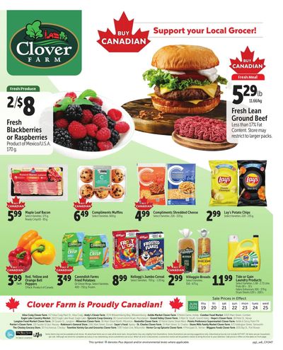 Clover Farm (ON) Flyer June 19 to 25