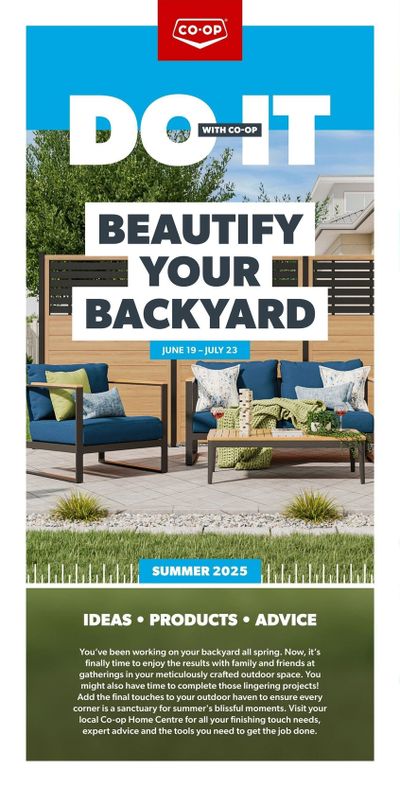 Co-op (West) Home Centre Do-It-With Co-op Flyer June 19 to July 23