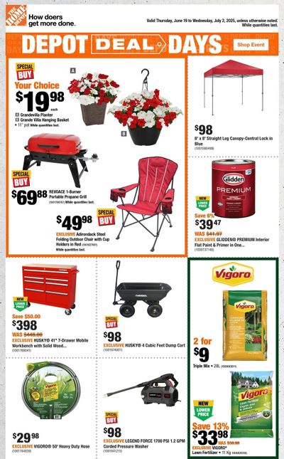 Home Depot (ON) Flyer June 19 to July 2