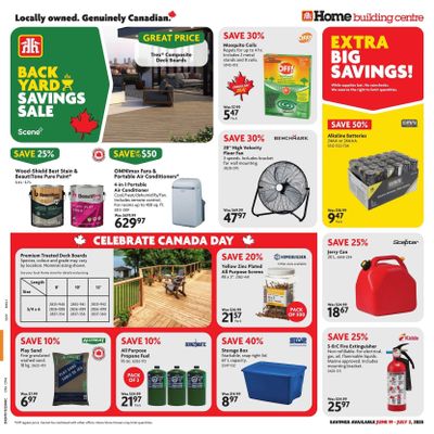 Home Hardware Building Centre (ON) Flyer June 19 to July 2