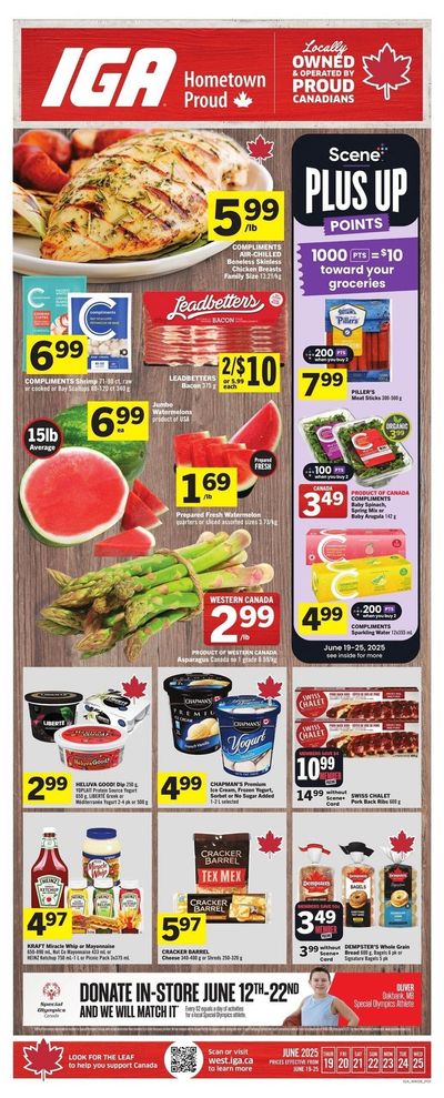 IGA (West) Flyer June 19 to 25