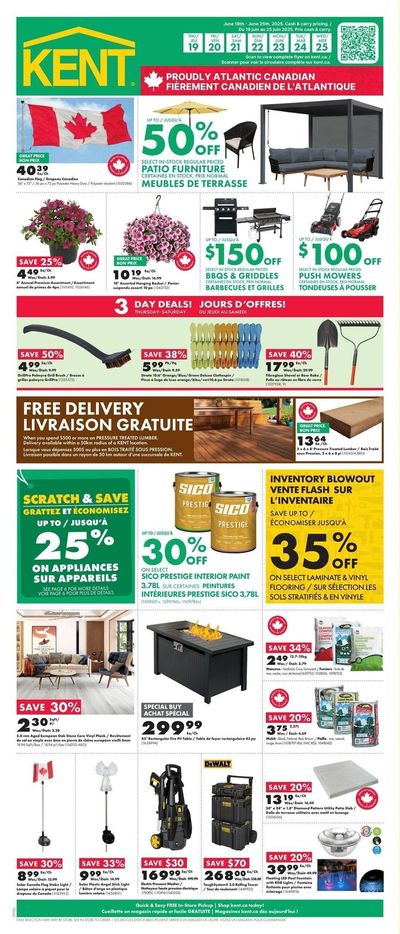 Kent Building Supplies Flyer June 19 to 25