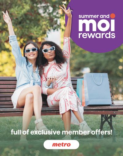 Metro (ON) Moi Rewards Flyer June 19 to 25 Metro (ON) Moi Rewards Flyer June 19 to 25