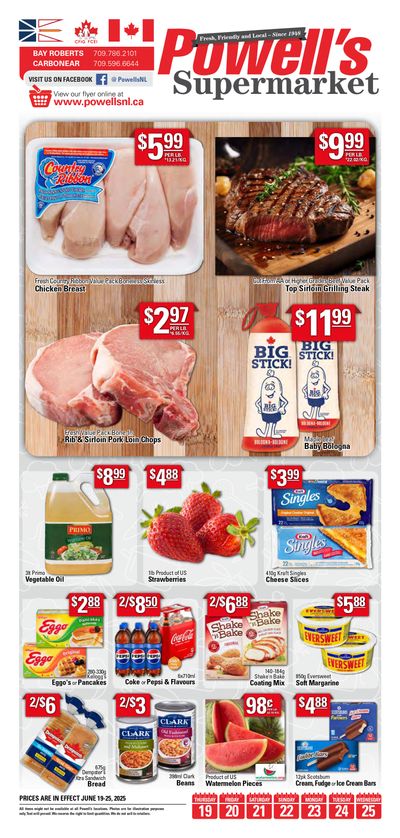 Powell's Supermarket Flyer June 19 to 25