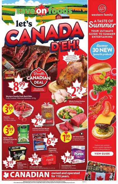 Save On Foods (SK) Flyer June 19 to 25