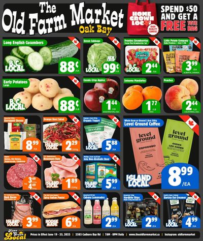 The Old Farm Market (Victoria) Flyer June 19 to 25