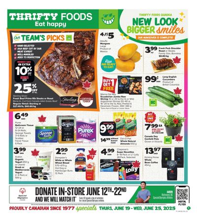 Thrifty Foods Flyer June 19 to 25 Thrifty Foods Flyer June 19 to 25