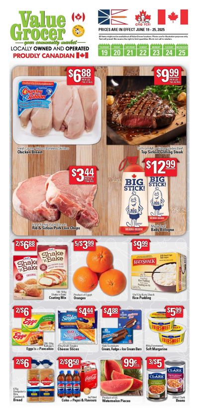 Value Grocer Flyer June 19 to 25