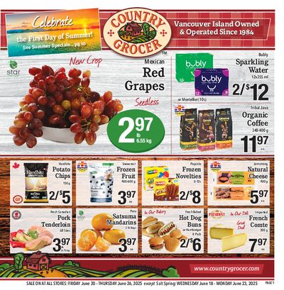 Country Grocer (Salt Spring) Flyer June 18 to 23