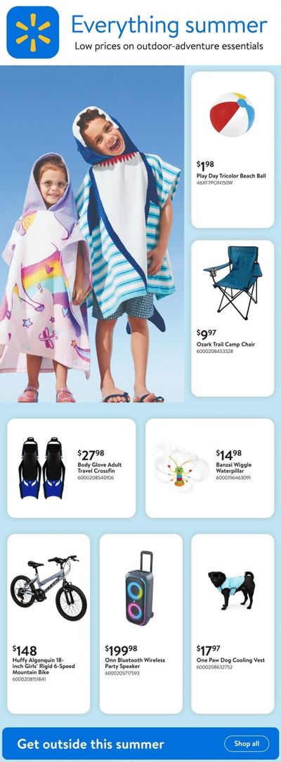 Walmart Everything Summer Flyer June 19 to 25