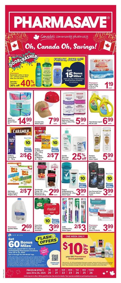 Pharmasave (West) Flyer June 20 to 26