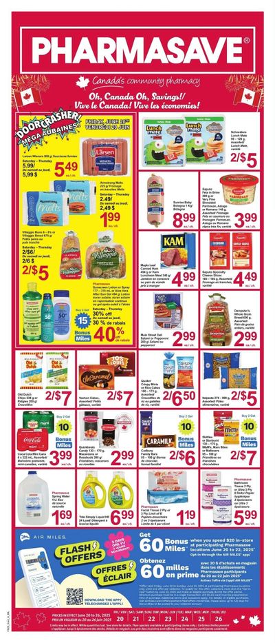 Pharmasave (NB) Flyer June 20 to 26
