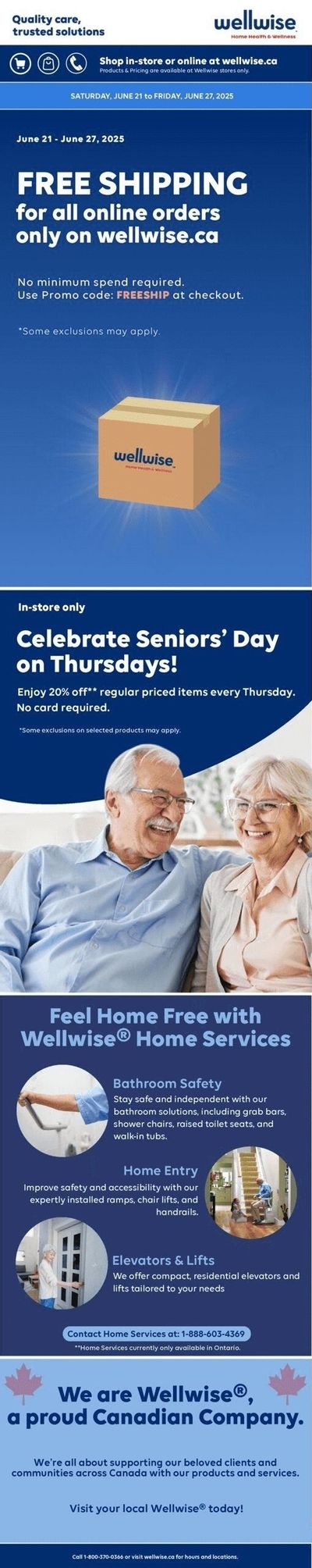 Wellwise By Shoppers Flyer June 21 to 27 Wellwise By Shoppers Flyer June 21 to 27