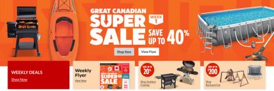 Canadian Tire Great Canadian Super Sale + Hot Deals Flyers + Get $25 Bonus CT Money When You Spend $150 on June 12th