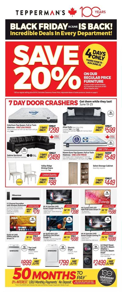Tepperman's Flyer June 19 to 25