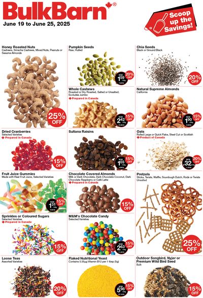 Bulk Barn Flyer June 19 to 25