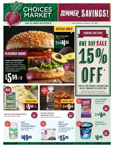 Choices Market Flyer June 19 to 25