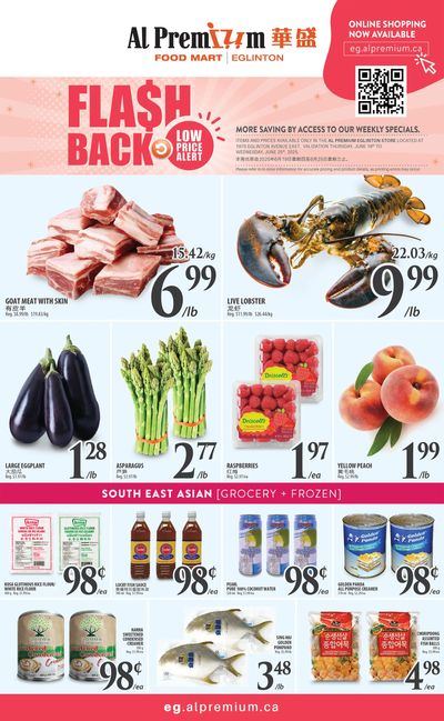 Al Premium Food Mart (Eglinton Ave.) Flyer June 19 to 25