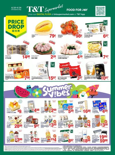T&T Supermarket (GTA) Flyer June 20 to 26