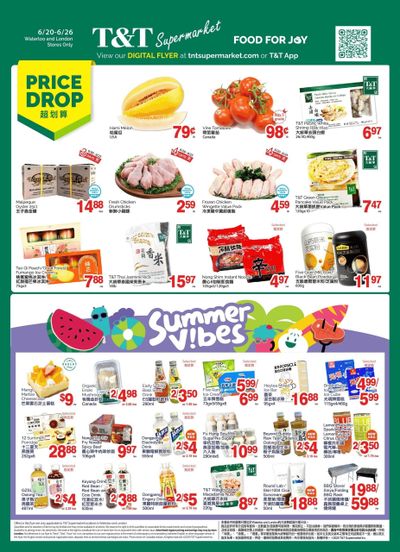 T&T Supermarket (London & Waterloo) Flyer June 20 to 26