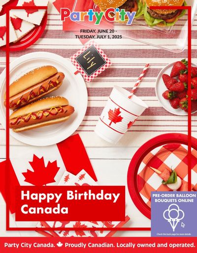 Party City Flyer June 20 to July 1 Party City Flyer June 20 to July 1
