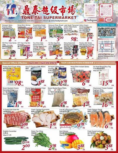 Tone Tai Supermarket Flyer June 20 to 26
