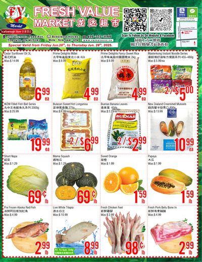 Fresh Value (Scarborough) Flyer June 20 to 26