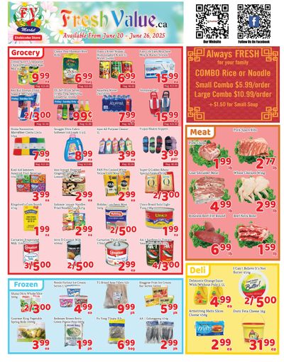Fresh Value (Etobicoke) Flyer June 20 to 26