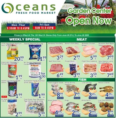 Oceans Fresh Food Market (Brampton) Flyer June 20 to 26