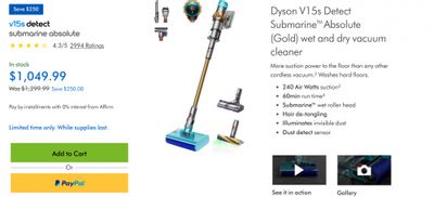 Dyson Canada + Outlet Deals: Save up to $250 on Vacuums + More Dyson Canada + Outlet Deals: Save up to $250 on Vacuums + More