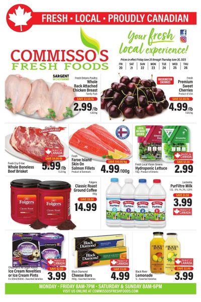 Commisso's Fresh Foods Flyer June 20 to 26