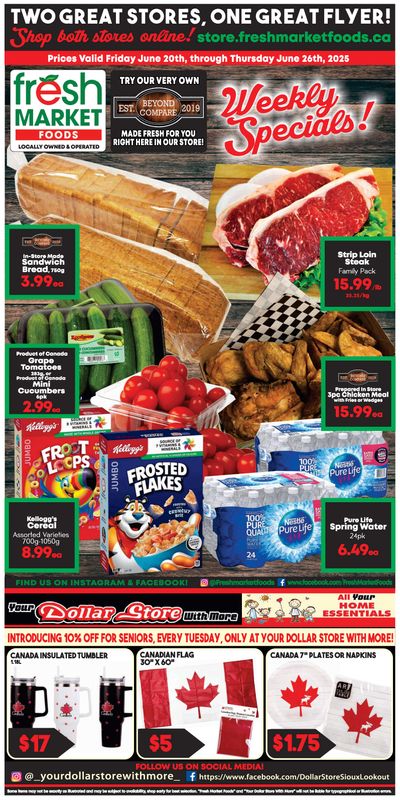 Fresh Market Foods Flyer June 20 to 26