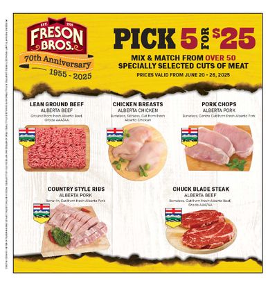 Freson Bros. Flyer June 20 to 26