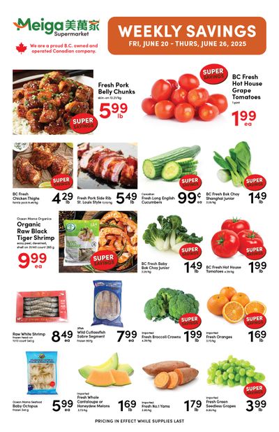 Meiga Supermarket Flyer June 20 to 26