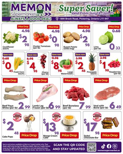 Memon Supermarket Flyer June 19 to 25
