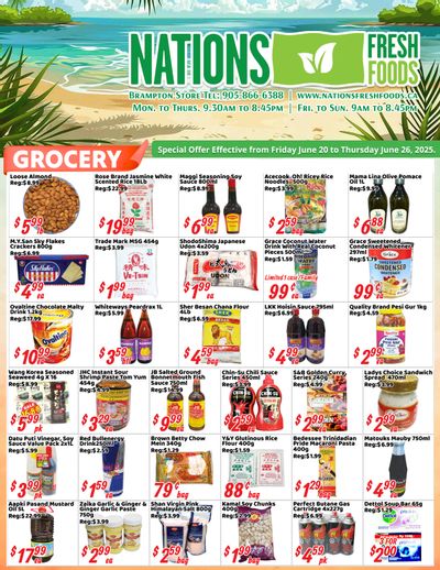 Nations Fresh Foods (Brampton) Flyer June 20 to 26