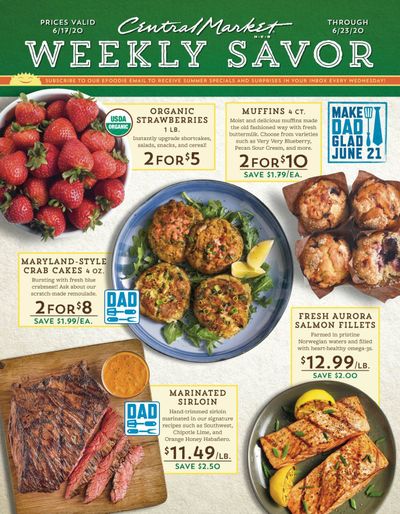 Central Market Weekly Ad & Flyer June 17 to 23