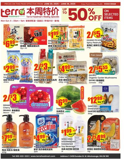 Terra Foodmart Flyer June 20 to 26