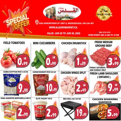 Al-Quds Supermarket Flyer June 20 to 26 Al-Quds Supermarket Flyer June 20 to 26