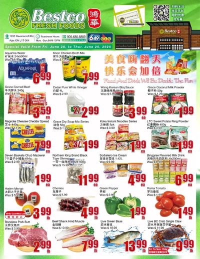BestCo Food Mart (Ajax) Flyer June 20 to 26